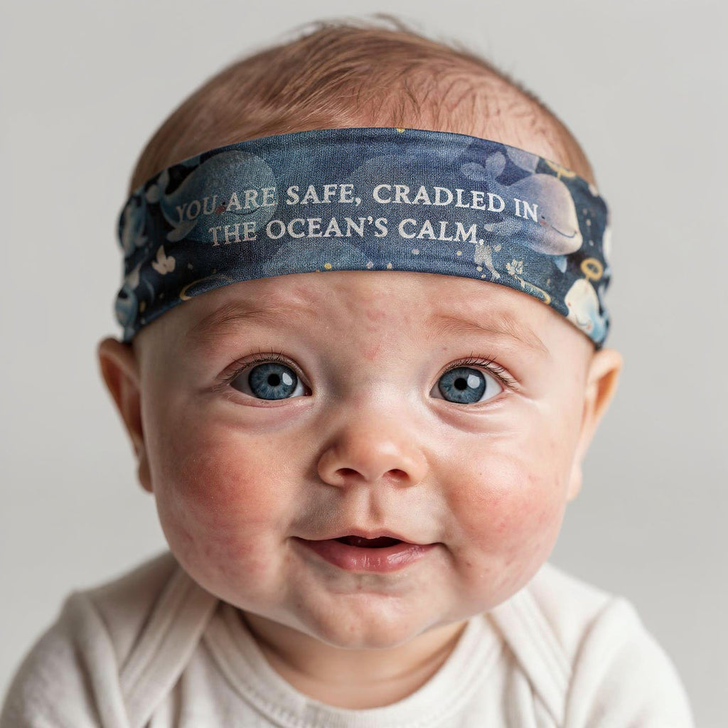 Infant Headband-Gentle Giants Watch Over You 🐋